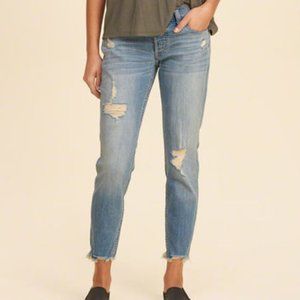 Hollister Ultra Low-Rise Slim Boyfriend Jeans